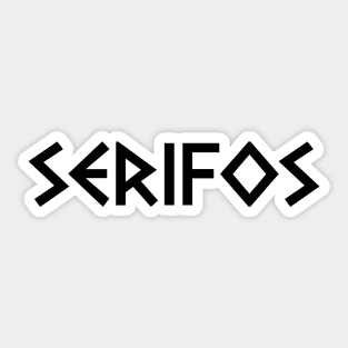 Serifos Sticker